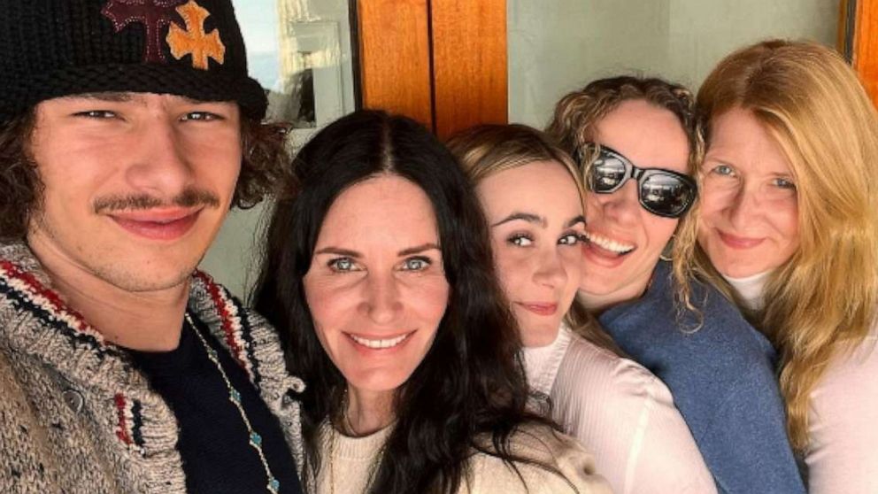 Courteney Cox, Laura Dern and their kids reveal matching tattoos: See