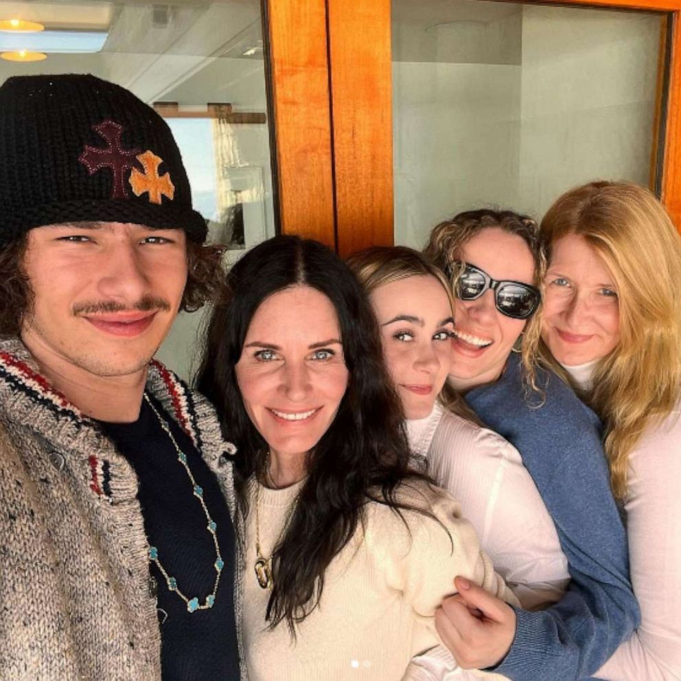 Courteney Cox, Laura Dern and their kids reveal matching tattoos: See ...