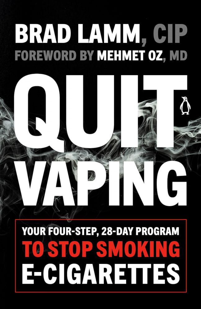 PHOTO: The cover of "Quit Vaping" by Brad Lamm/Penguin Books