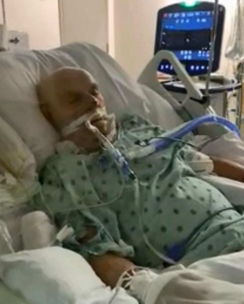 PHOTO: 83-year-old Lorenzo Rodriguez battled COVID-19 at a Baptist Health South Florida hospital for 75 days.