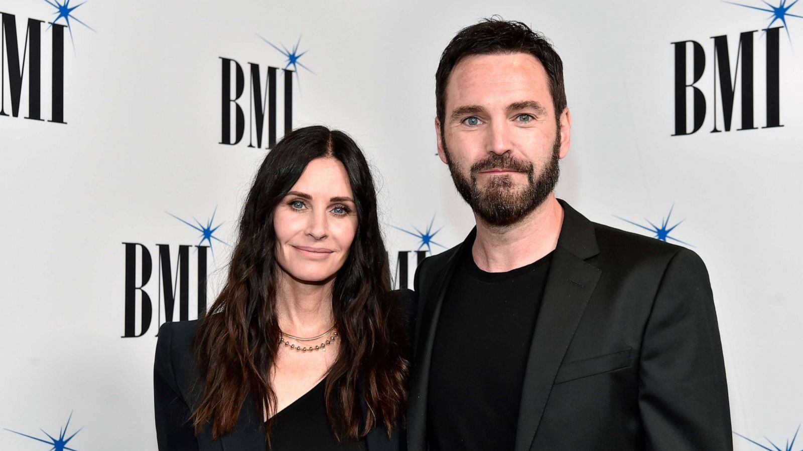 PHOTO: Courteney Cox and Johnny McDaid attend the 70th Annual BMI Pop Awards at Beverly Wilshire, A Four Seasons Hotel on May 10, 2022 in Beverly Hills, Calif.