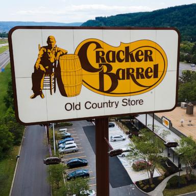 PHOTO: A Cracker Barrel restaurant is in Binghamton, N.Y., Aug. 23, 2025. 