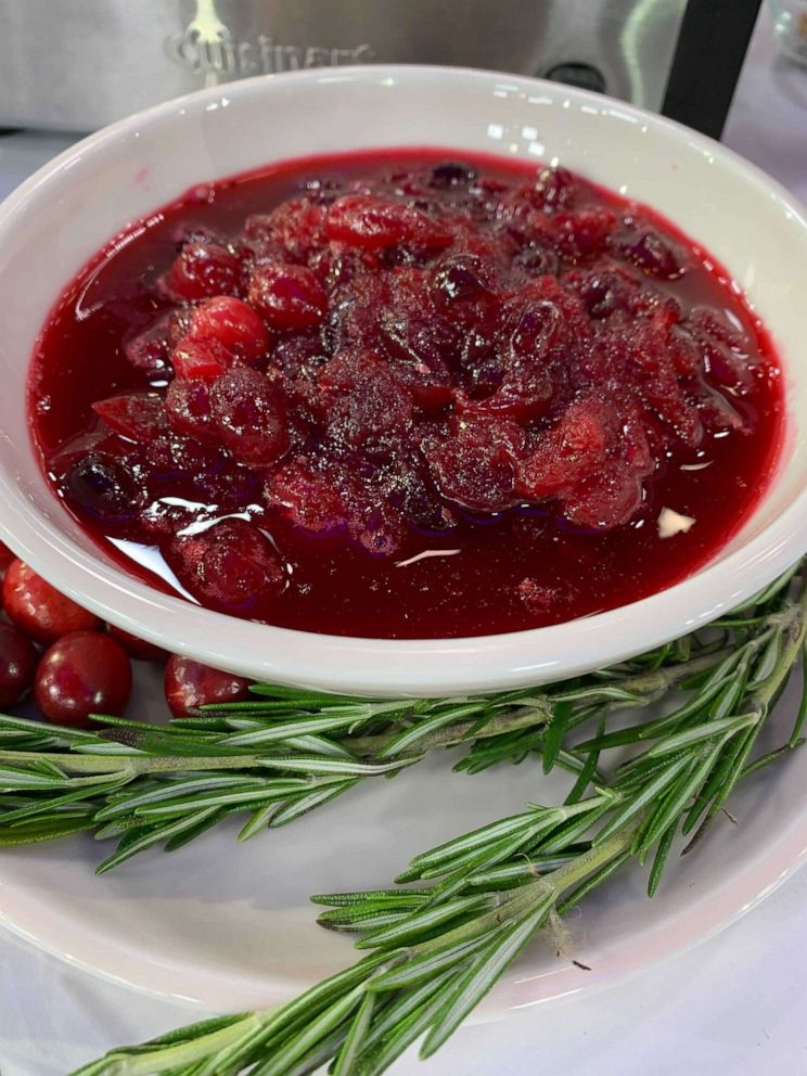 PHOTO: Chef Melba Wilson's easy cranberries with orange.