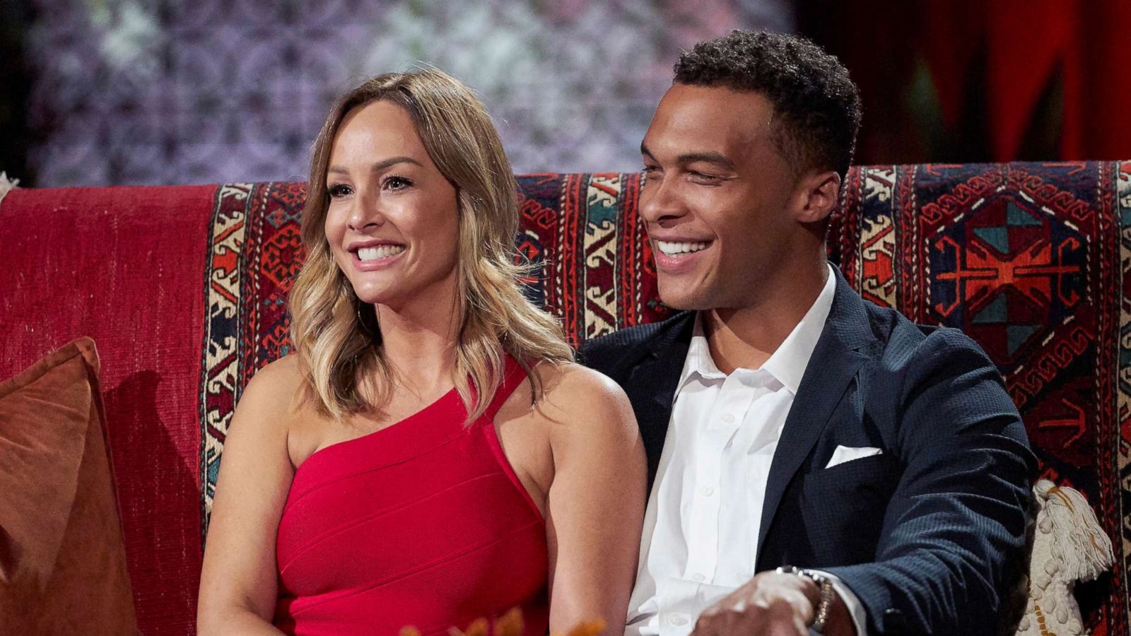 PHOTO: Clare Crawley and Dale Moss during an appearance on "The Bachelorette," Aug. 16, 2020.