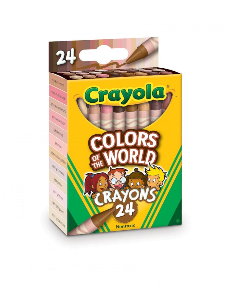 PHOTO: Crayola launches skin tone crayon colors for kids to find shades that best represent themselves.