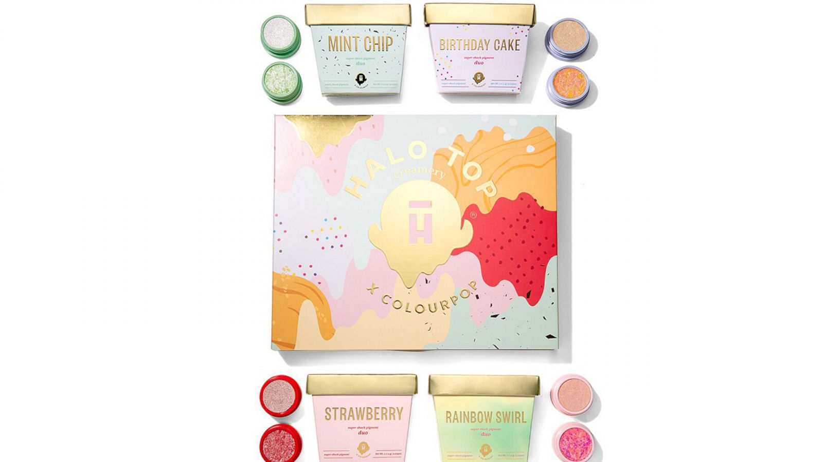 PHOTO: ColourPop x Halo Top Creamery collab for sweet new beauty collection.