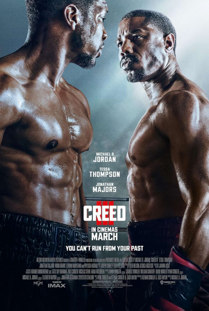 PHOTO: The international poster for "Creed III" is seen here.