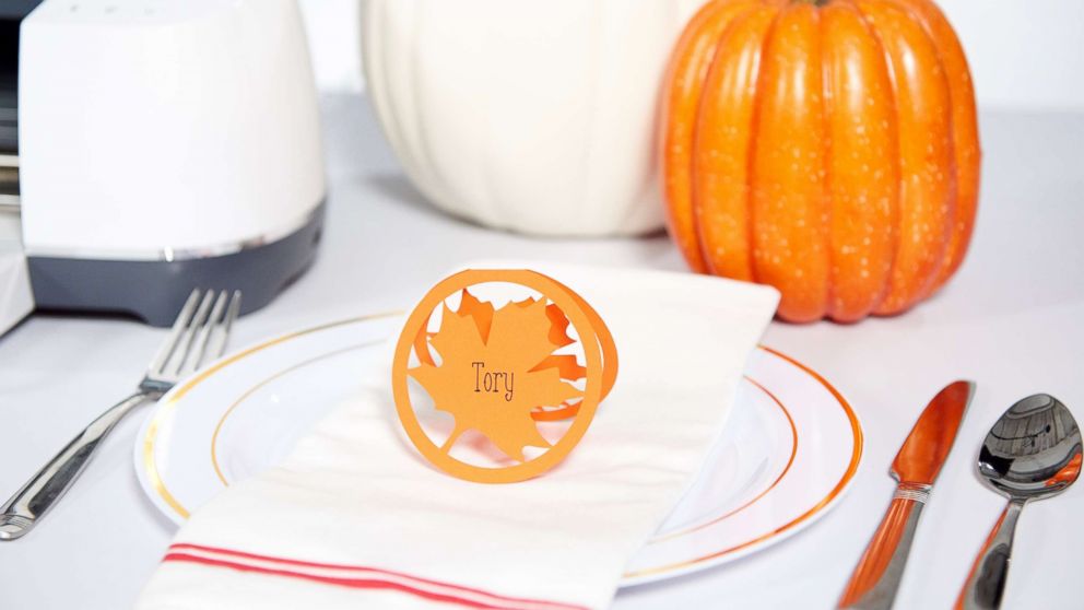 VIDEO: Make your Thanksgiving special with Cricut's DIY table setting craft