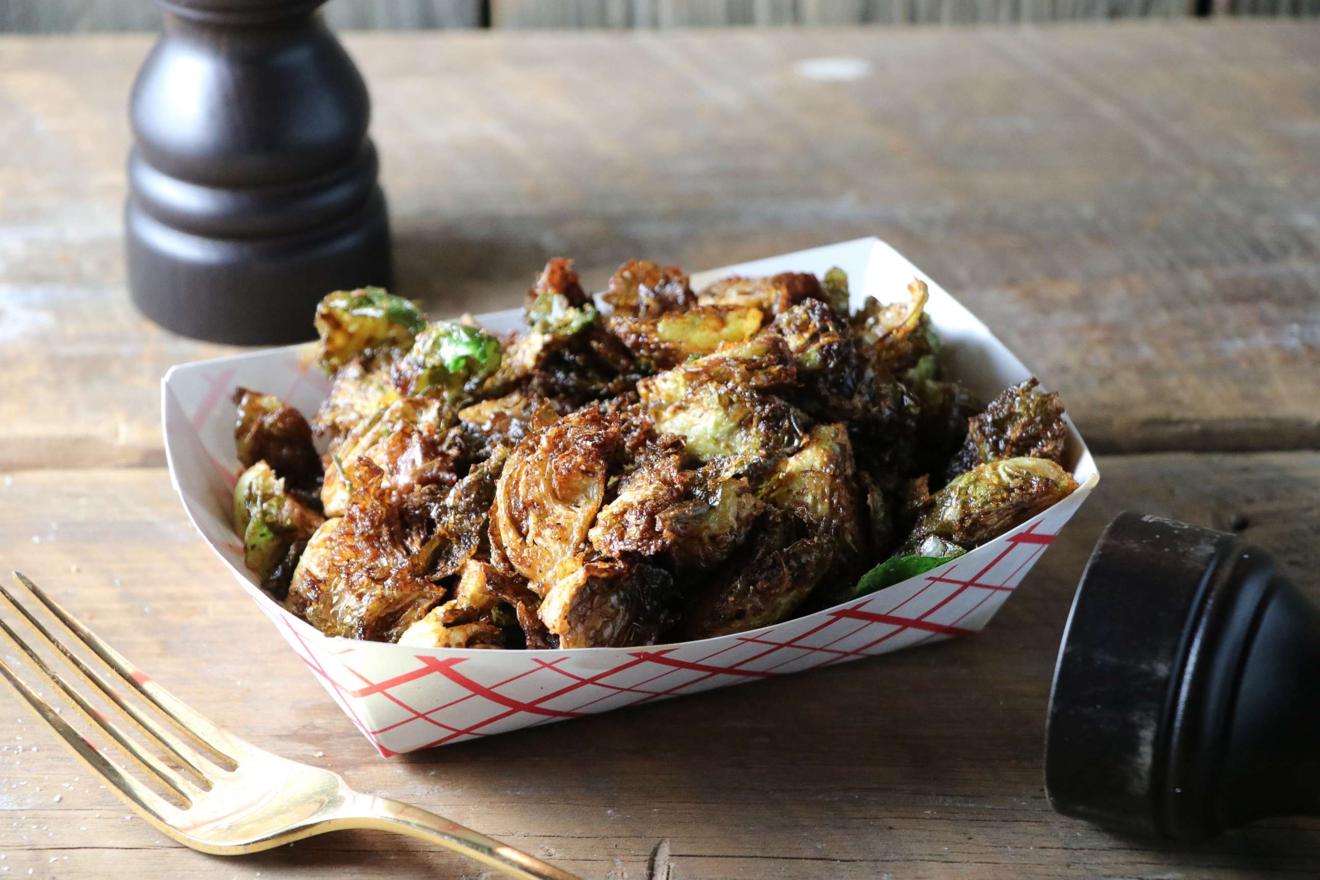 PHOTO: Crispy Brussels sprouts from Federalist Pig in Washington D.C.