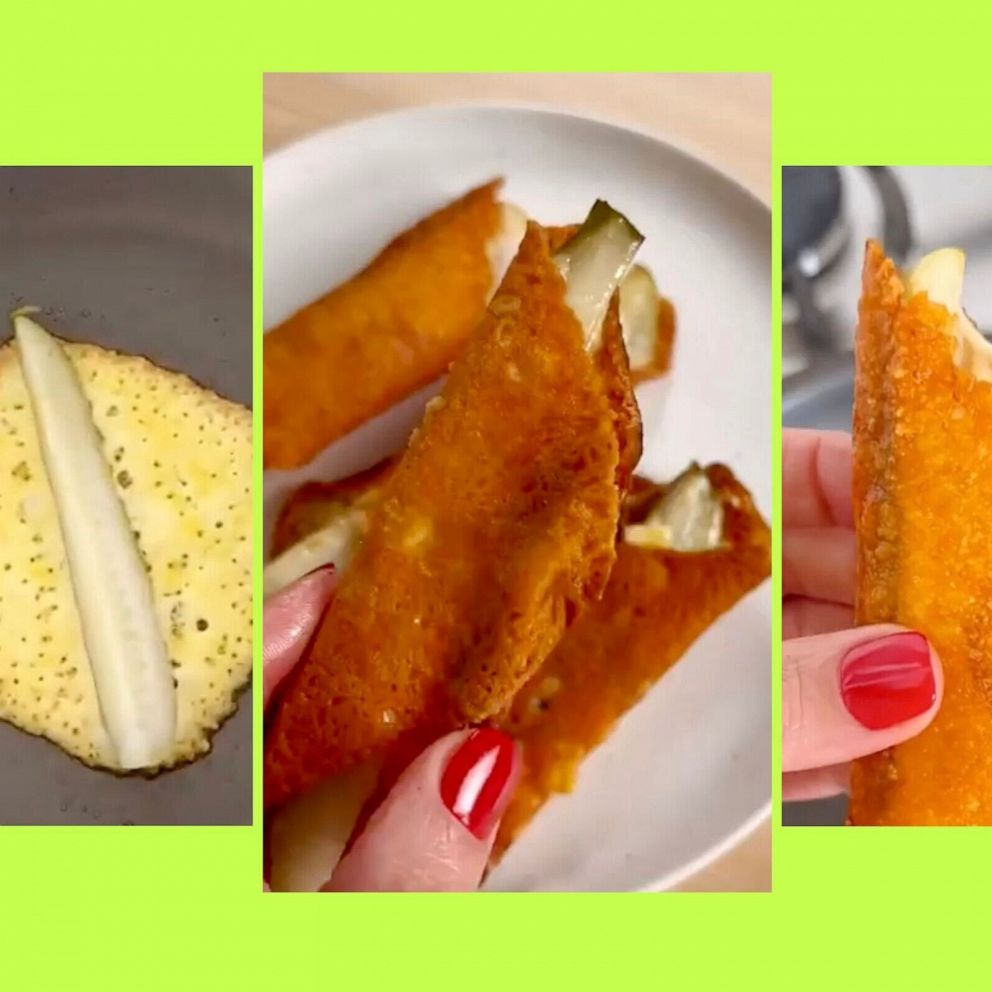 VIDEO: Try this 'pickle in a blanket' recipe, social media's latest guilty pleasure