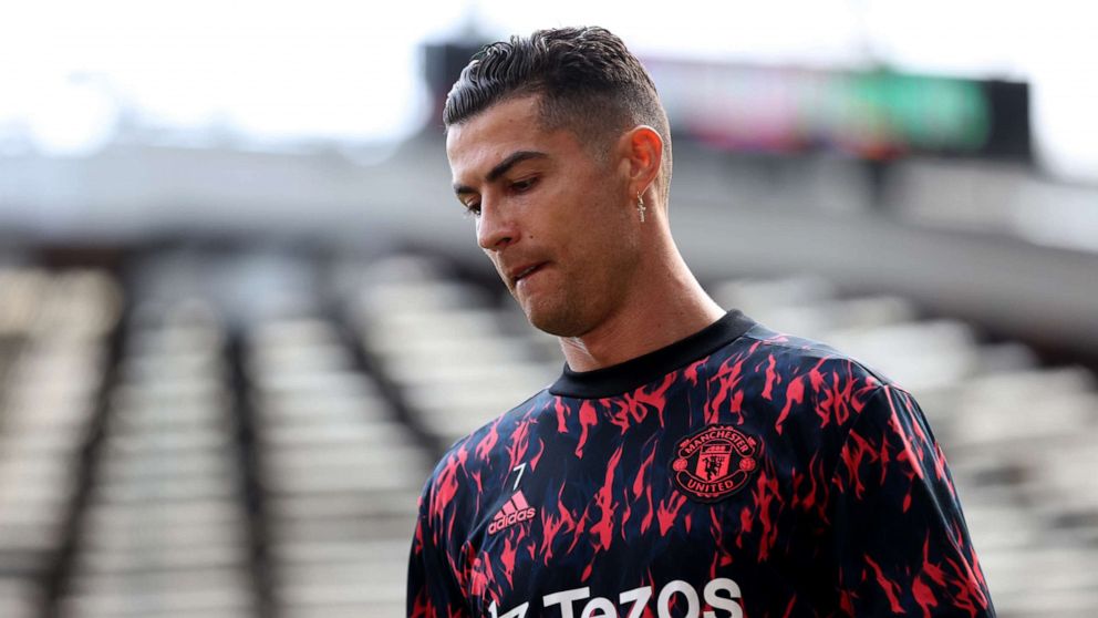 Cristiano Ronaldo Manchester United 21/22 Away Jersey