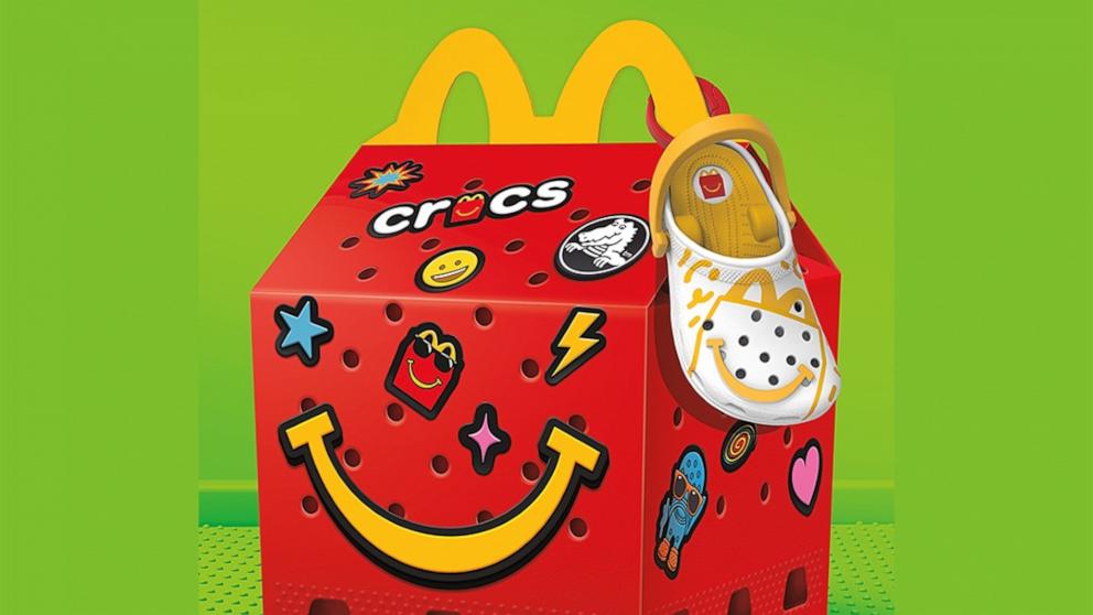 PHOTO: McDonald's announces Crocs Happy Meal. 