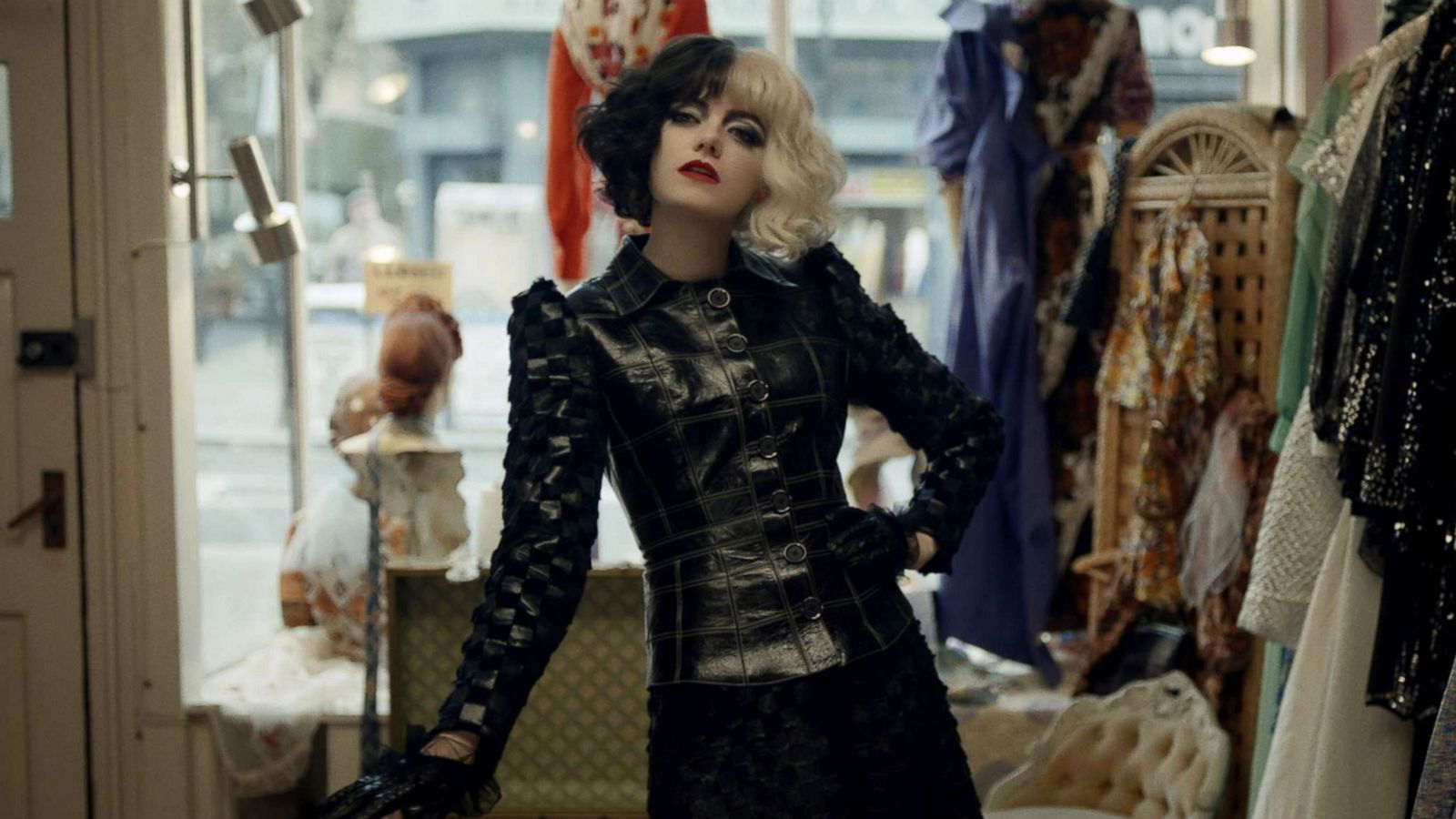 PHOTO: Emma Stone in a scene from "Cruella."