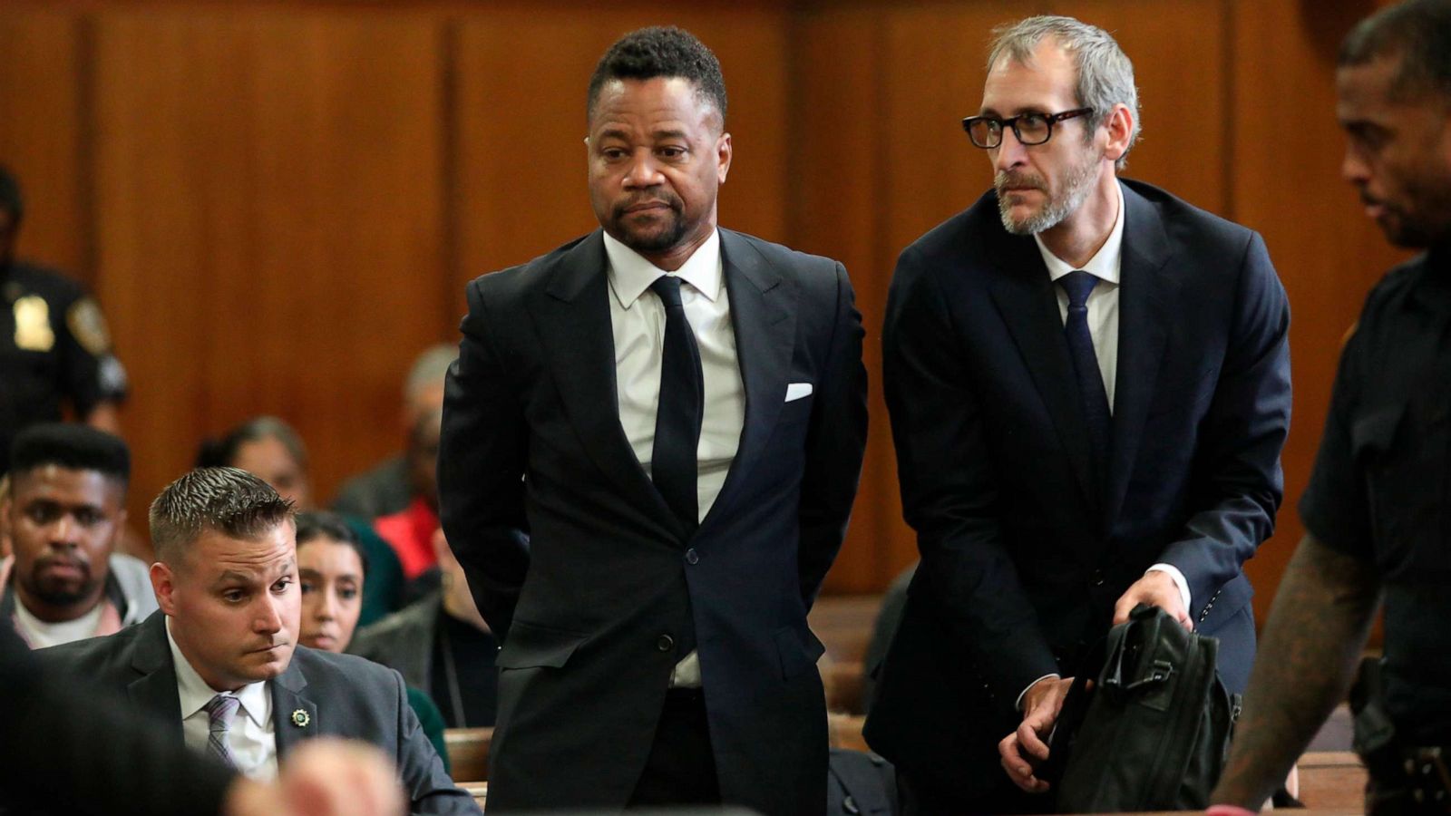 PHOTO: Cuba Gooding Jr.appears in court to face new sexual misconduct charges, Oct. 15, 2019, in New York.