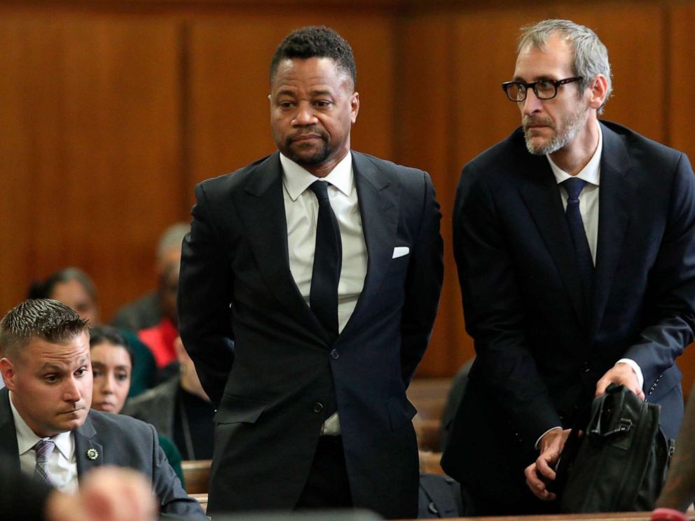 PHOTO: Cuba Gooding Jr.appears in court to face new sexual misconduct charges, Oct. 15, 2019, in New York.