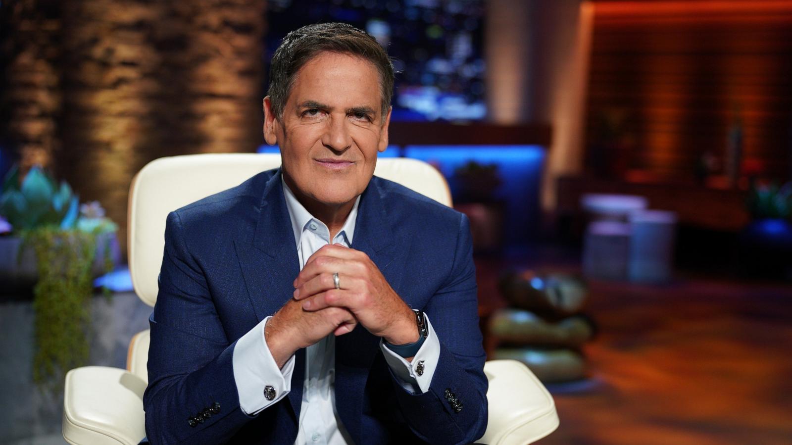 PHOTO: Mark Cuban on the set of Shark Tank on July 21, 2022.