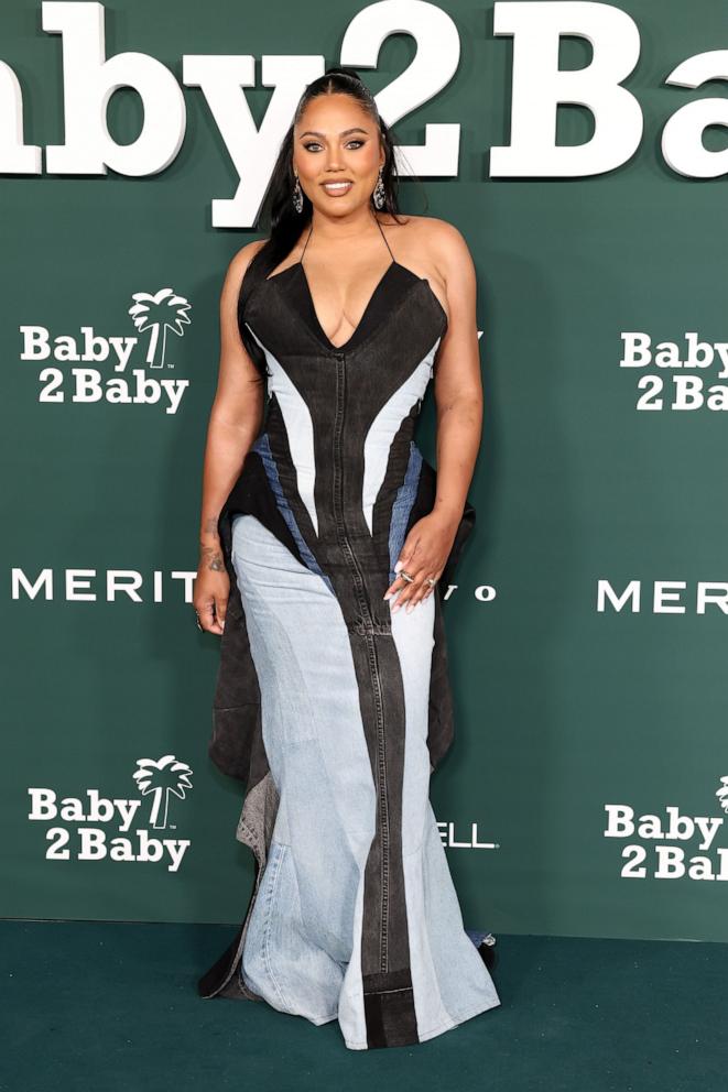 PHOTO: Ayesha Curry attends the 2024 Baby2Baby Gala Presented by Paul Mitchell at Pacific Design Center, Nov. 9, 2024, in Hollywood.