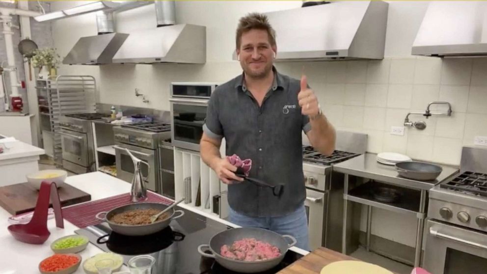 PHOTO: Chef Curtis Stone shares a meat pie and bolognese recipe on "GMA."