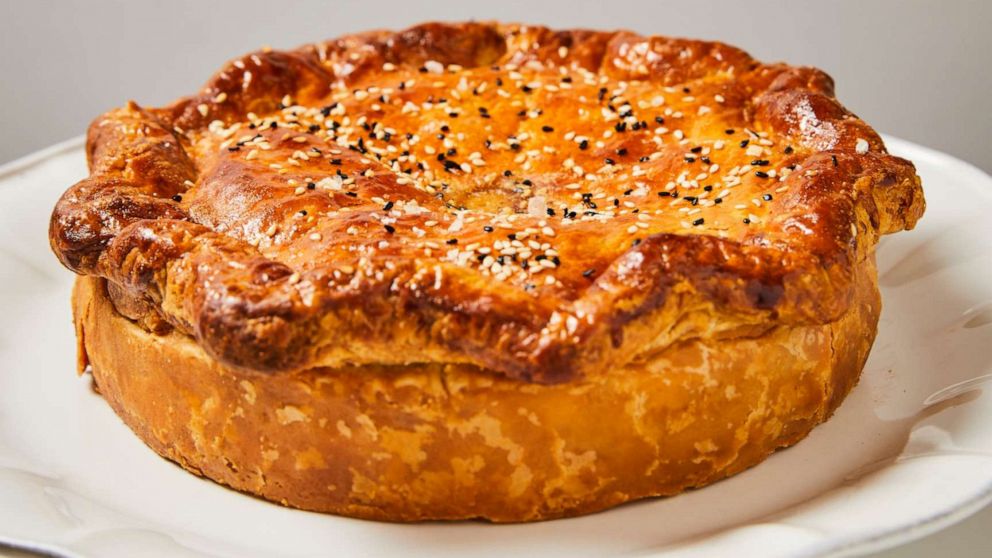 PHOTO: A savory meat pie made by chef Curtis Stone.