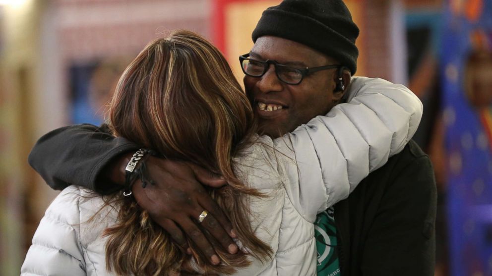 PHOTO: Tyrees Dandridge, known to students as Mr. D., received a surprise party at Pole Green Elementary School in Virginia, after receiving a heart and kidney transplant. 