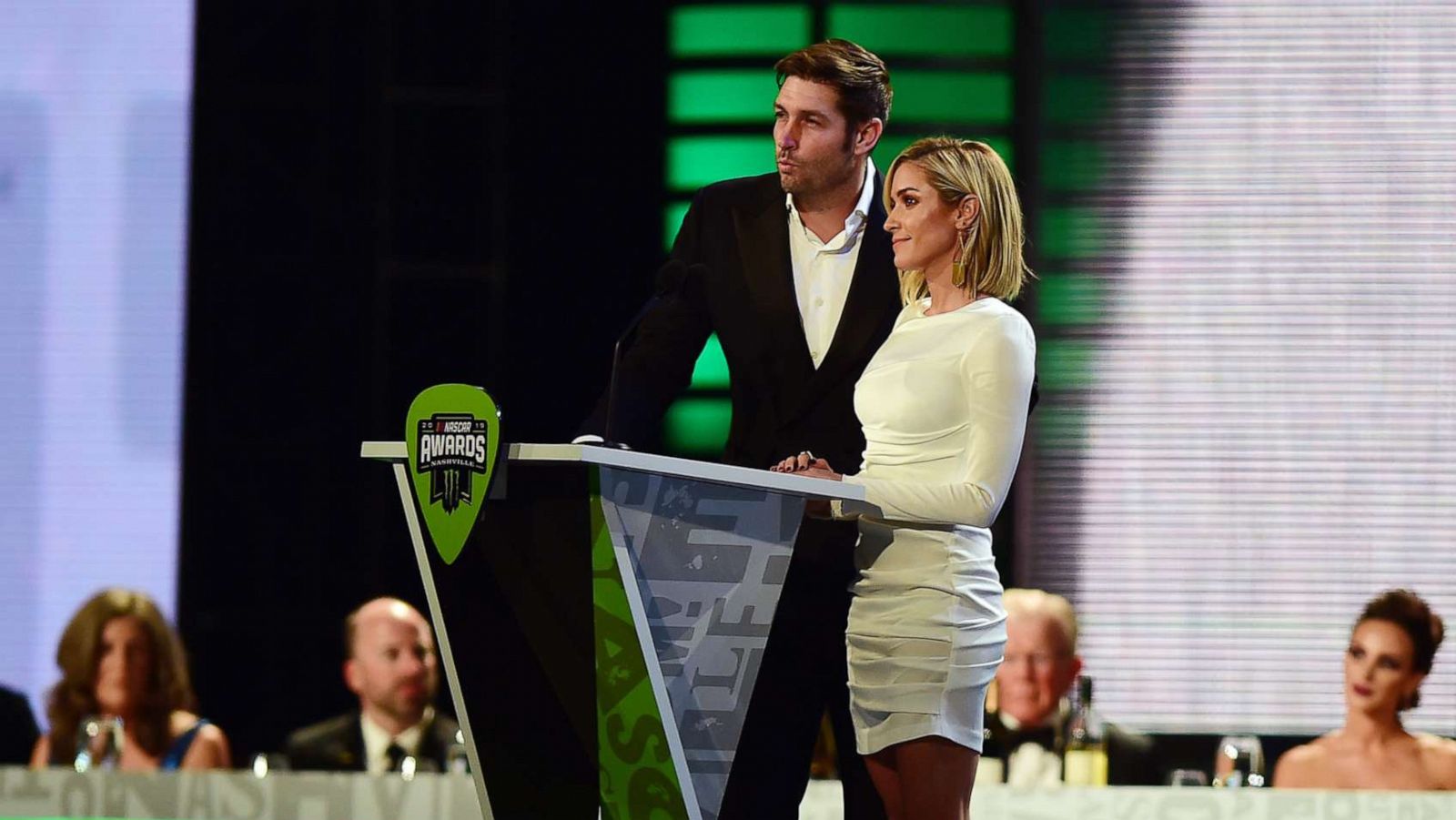 PHOTO: Jay Cutler and Kristin Cavallari attend the Monster Energy NASCAR Cup Series Awards at Music City Center on Dec. 5, 2019 in Nashville, Tenn.