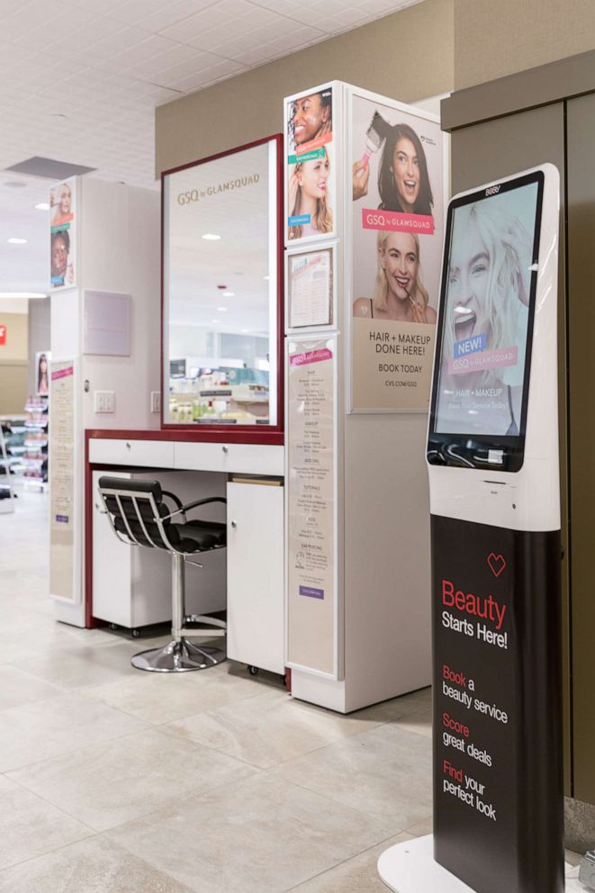 PHOTO: CVS has partnered with Glamsquad to expand in-store experiences in nearly 50 stores.