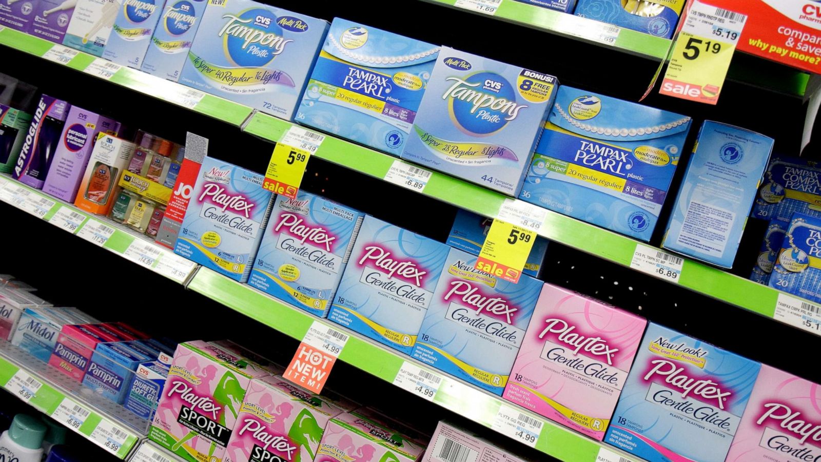 CVS Is Reducing Prices on Period Products by 25 Percent