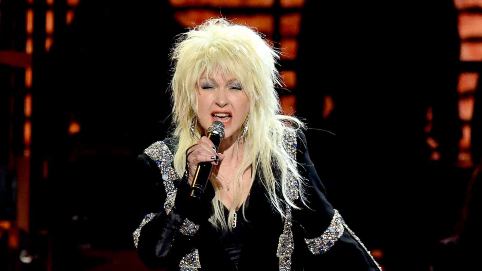 PHOTO: Cyndi Lauper performs onstage during the 62nd Annual GRAMMY Awards at STAPLES Center on Jan. 26, 2020, in Los Angeles.