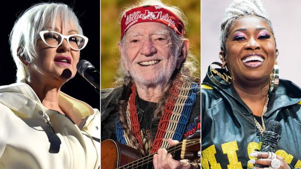 Cyndi Lauper Willie Nelson Missy Elliott And More Nominated For Rock