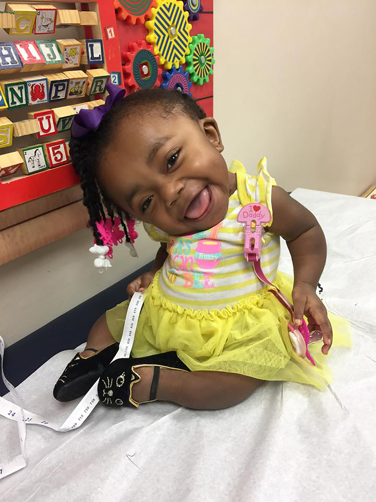 PHOTO: Cyn'niah Burton, aka Little Cee Bitty Bee, has racked up hundreds of thousands of views on Facebook showing off her infectious personality.