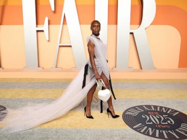 Oscar nominee Cynthia Erivo stuns in tulle gown at Vanity Fair after party