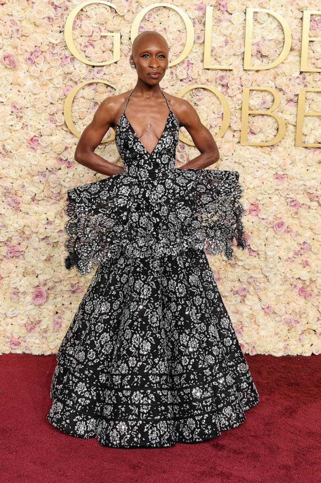 PHOTO: Cynthia Erivo attends the 82nd Annual Golden Globe Awards, Jan. 5, 2025, in Beverly Hills, Calif.