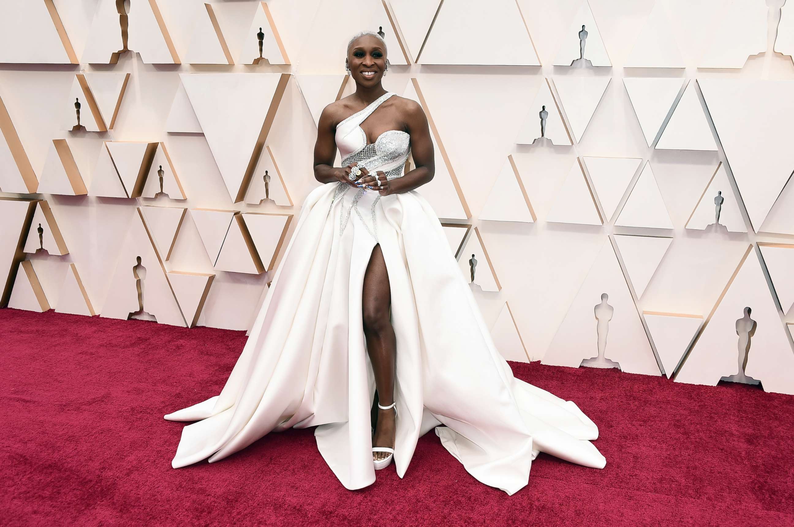 PHOTO: Cynthia Erivo attends the 92nd annual Academy Awards, Feb. 9, 2020, in Hollywood, Calif.