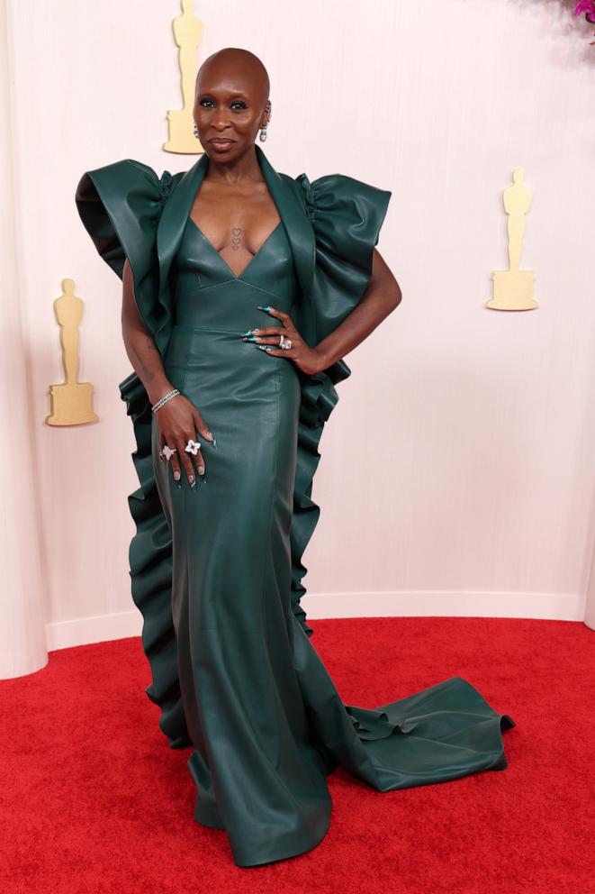 PHOTO: Cynthia Erivo attends the 96th Annual Academy Awards on March 10, 2024 in Hollywood, California.