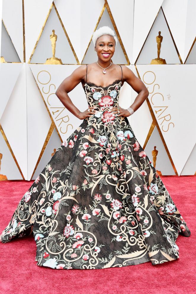 PHOTO: Cynthia Erivo attends the 89th Annual Academy Awards at Hollywood & Highland Center on February 26, 2017 in Hollywood, California.