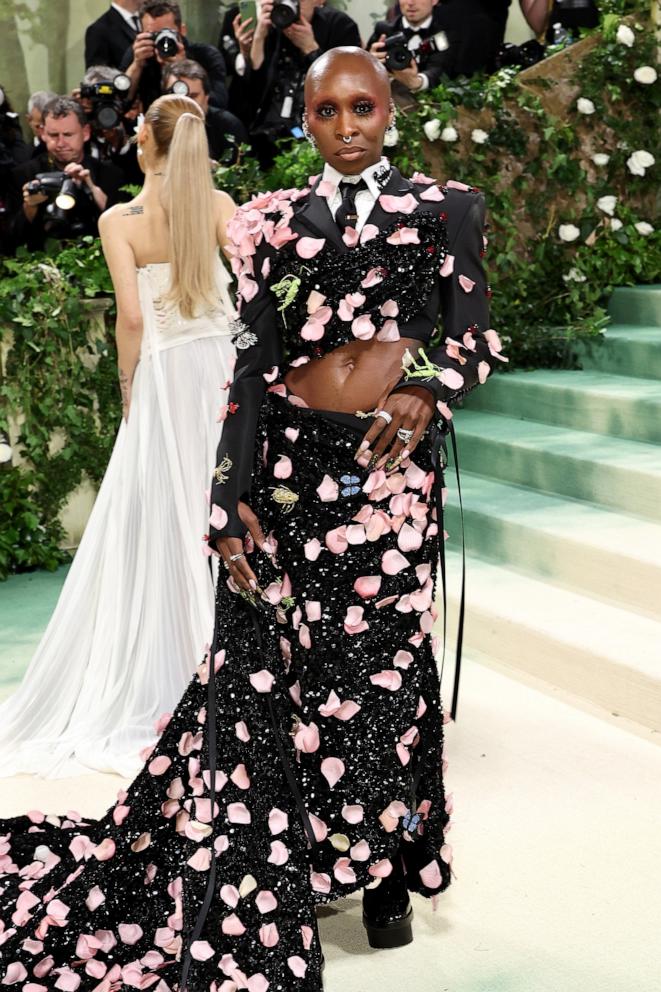 PHOTO: Cynthia Erivo attends The 2024 Met Gala Celebrating "Sleeping Beauties: Reawakening Fashion" at The Metropolitan Museum of Art on May 06, 2024 in New York City.