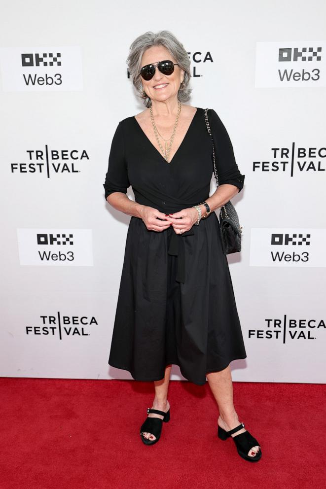 PHOTO: Cynthia McFadden attends the "Barbara Walters Tell Me Everything" premiere during the 2025 Tribeca Festival at SVA Theater, on June 12, 2025, in New York.