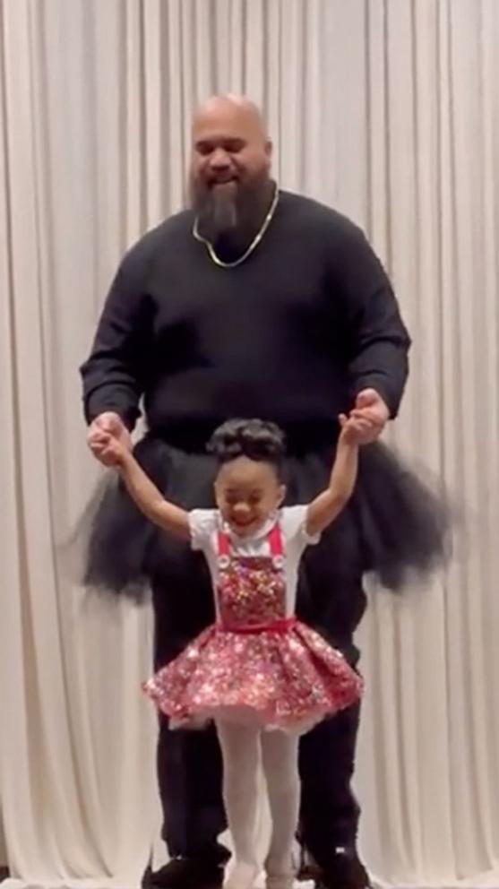 VIDEO: Dad dancing with daughter at her 1st ballet recital is the joy we all need