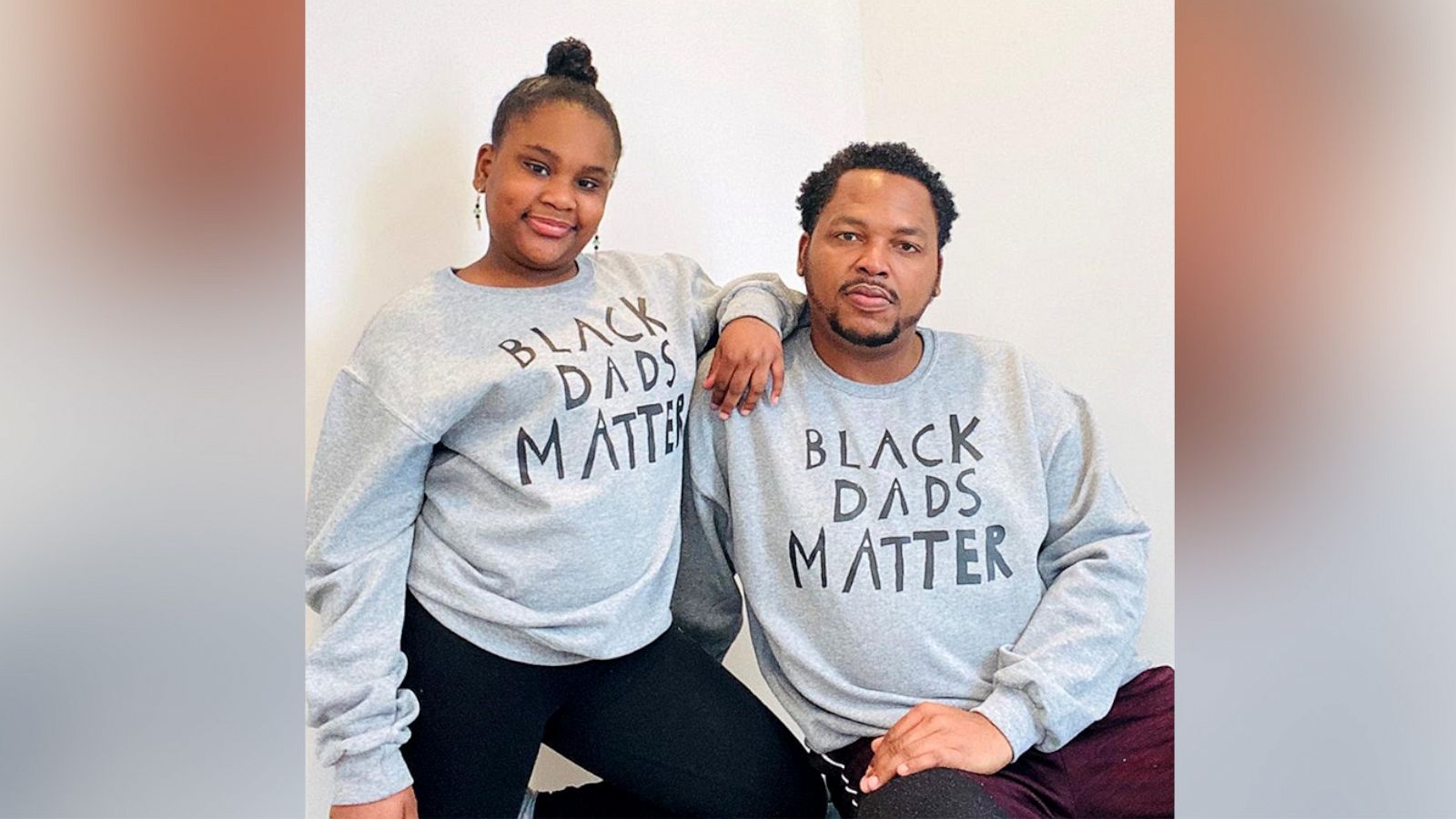 PHOTO: Philadelphia-based father Michael Gardner creates custom clothing for his daughter Ava to bond.