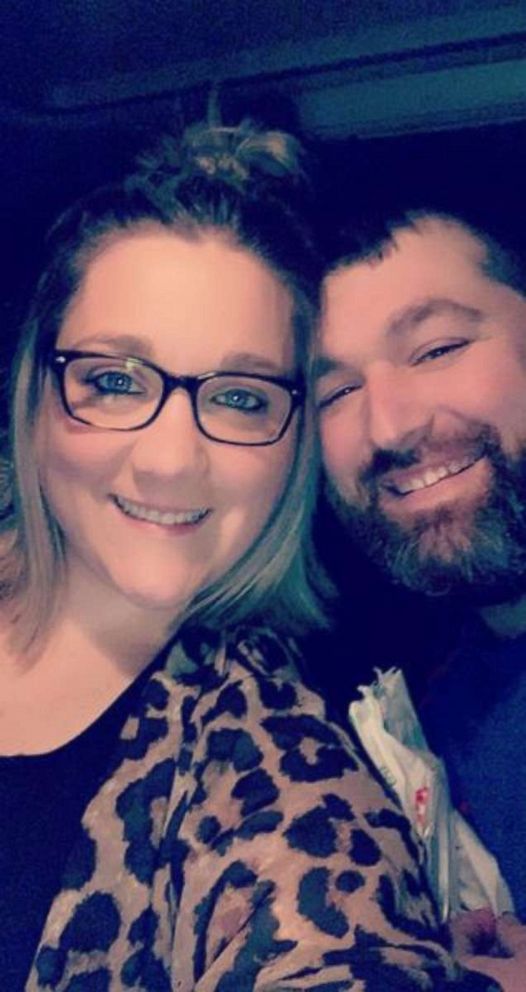 PHOTO: Sara Duncan, a mother of two and teacher from Fredericktown, Missouri, posted an image onto Facebook March 23 after she and her husband, Joe Duncan, took their youngest to the emergency room. The photo was shared over 31,000 times.