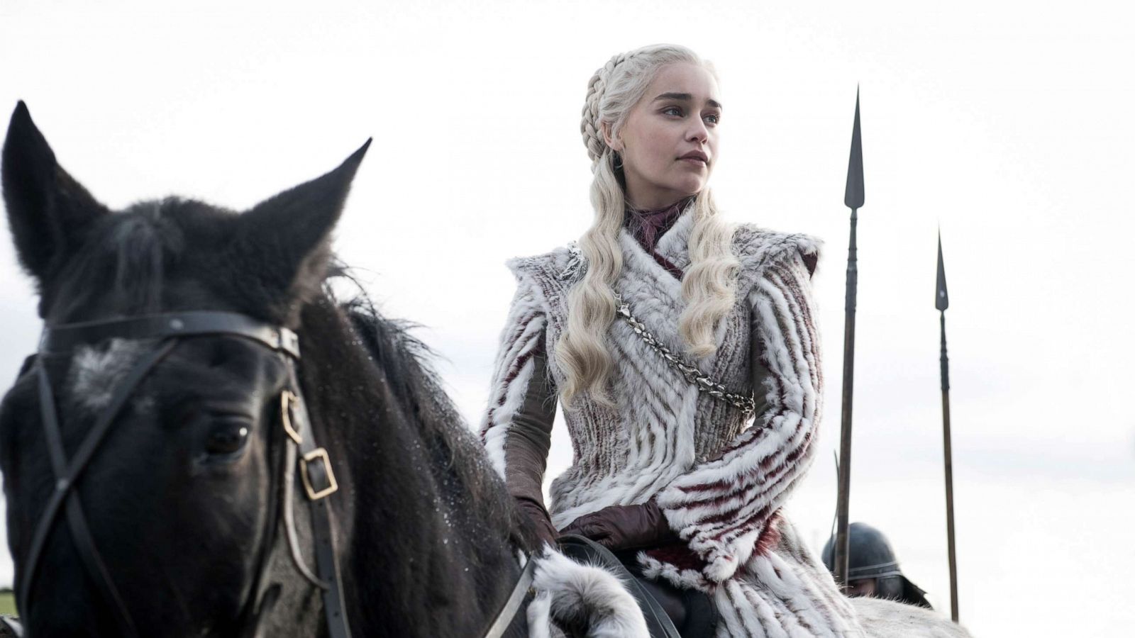 PHOTO: Emilia Clarke as Daenerys Targaryen in the eighth and final season of the HBO show, "Game of Thrones".