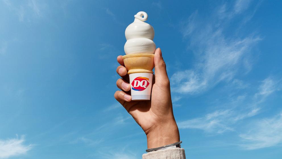 PHOTO: Key art for Dairy Queen's Free Cone Day.