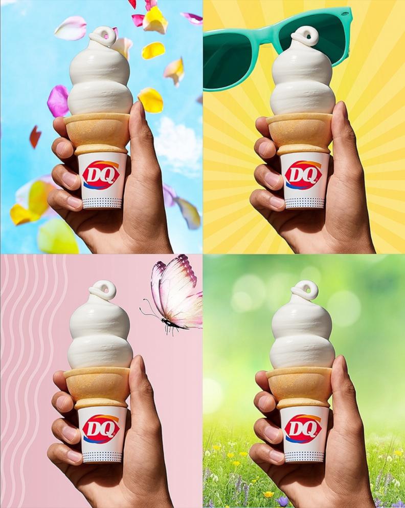 PHOTO: Key art for Dairy Queen's Free Cone Day.