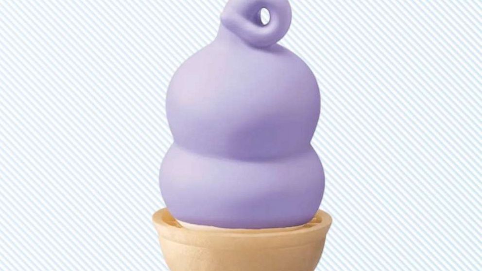 PHOTO: The new Fruity Blast dipped cone from Dairy Queen.