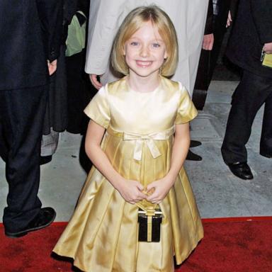 PHOTO: Actress Dakota Fanning arriving to the premiere of "I Am Sam" at the Academy of Motion Pictures, Arts and Sciences Theatre in Beverly Hills, Calif. on Dec. 3, 2001.