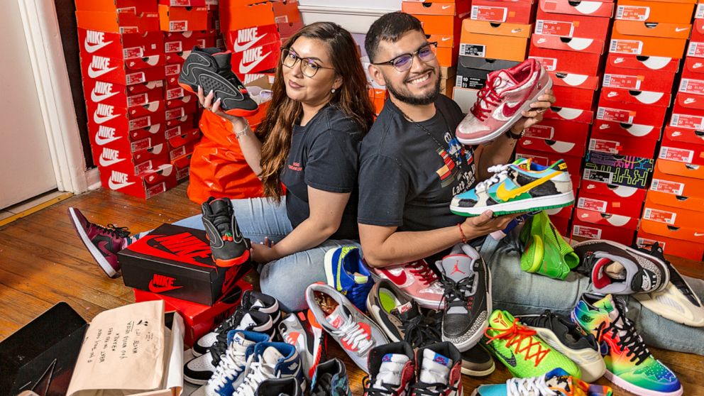 PHOTO: Alejandra Zendejas and Jesse Acosta founded Pasos for Oak Cliff to help students feel confident about the shoes they wear.