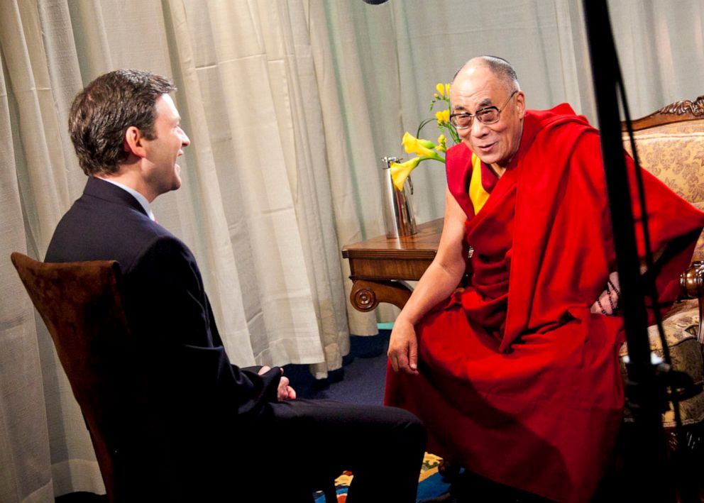 PHOTO: Dan Harris recalls leaving his first interview with the Dalai Lama "deeply impressed."