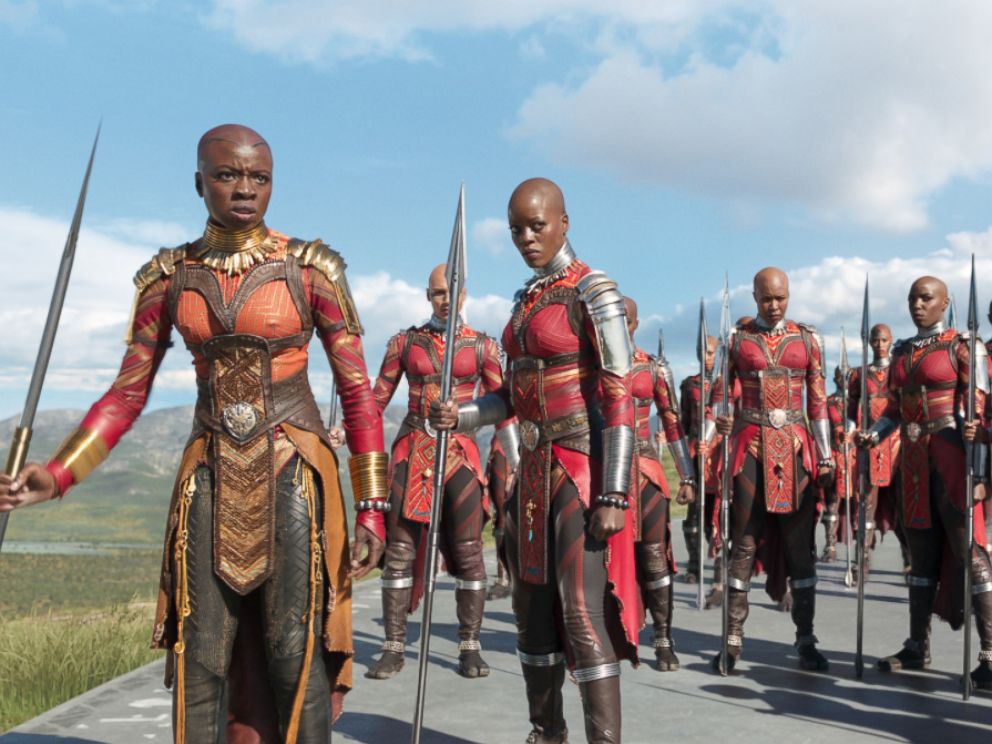 PHOTO: Danai Gurira in a scene from Black Panther.