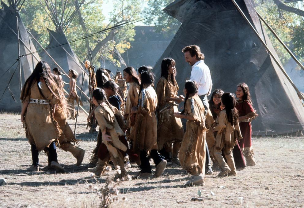 PHOTO: A scene from "Dances With Wolves."