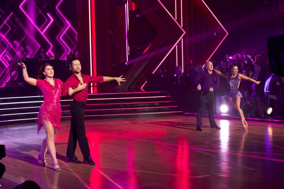 PHOTO: Pasha Pashkov and Kate Flannery compete on "Dancing With the Stars" on ABC, Nov. 4, 2019. 